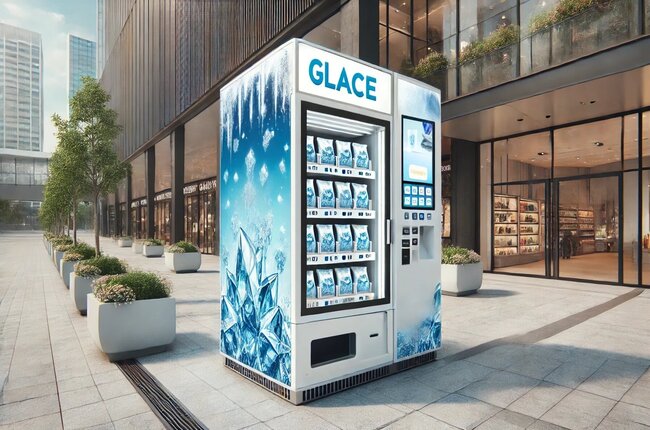 distributeur automatique glace